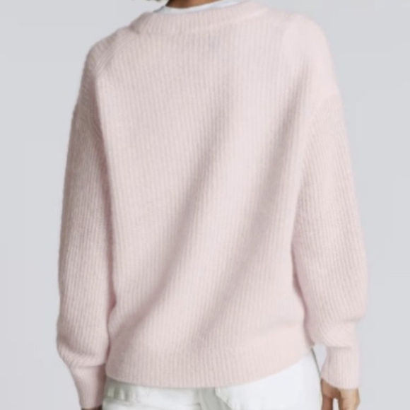 Everlane Alpaca cocoon crew sweater - pale pink lilac - Picture 8 of 8